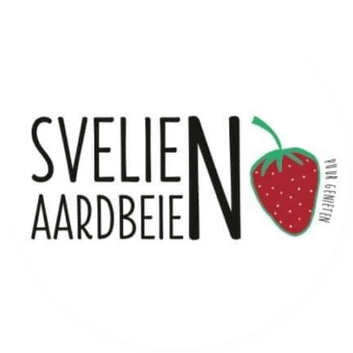 Svelien aardbeien logo
